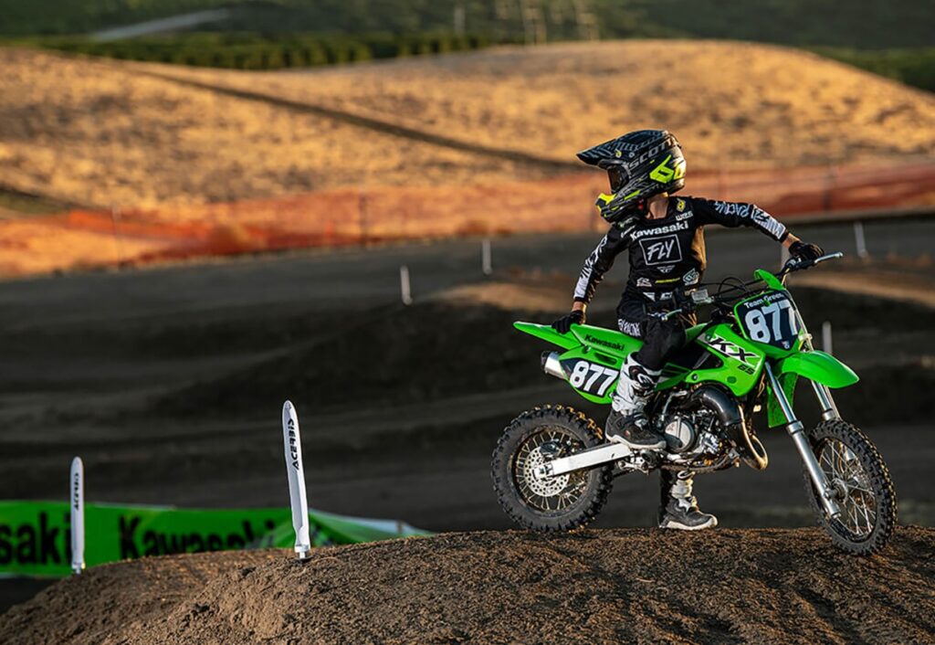 Used Kawasaki Youth Motocross MX Dirt Bikes For Sale Near Russell Springs, Kentucky
